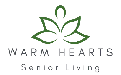 Warm Hearts Senior Living Logo Dark